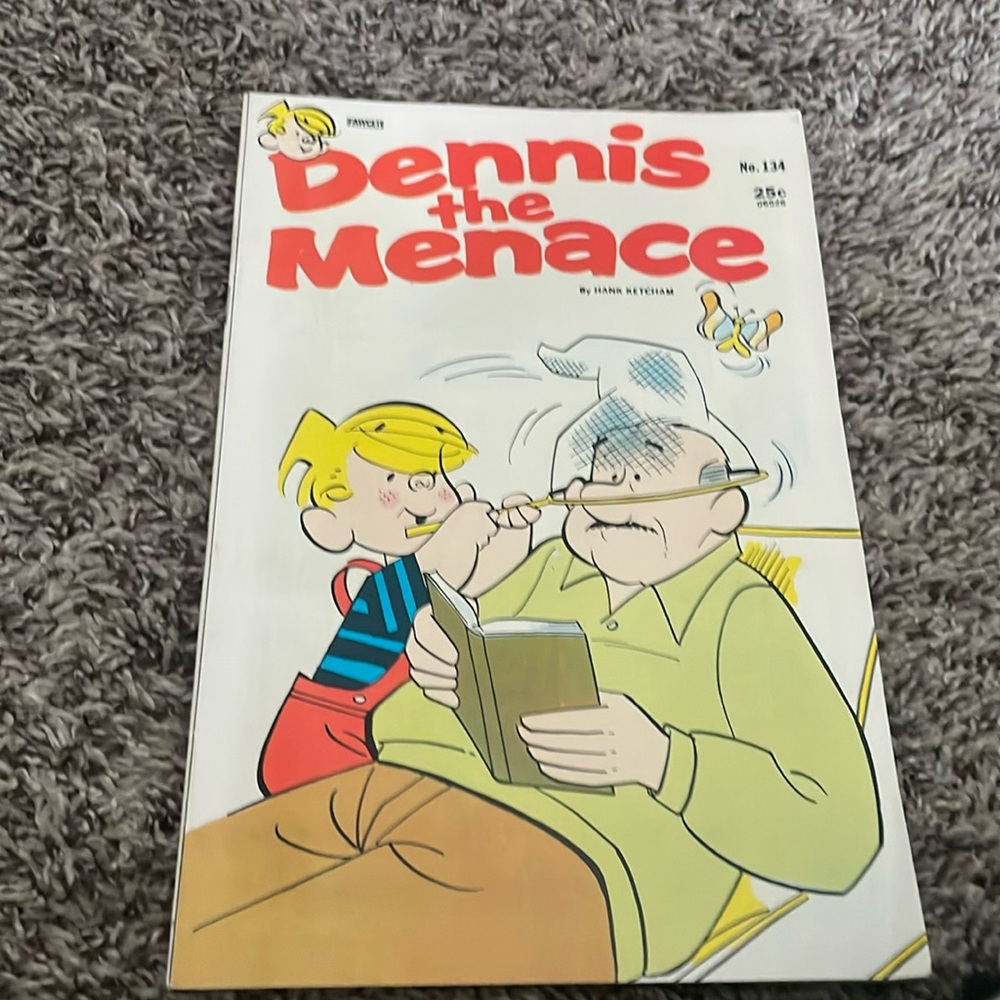 Comic book denis the menace